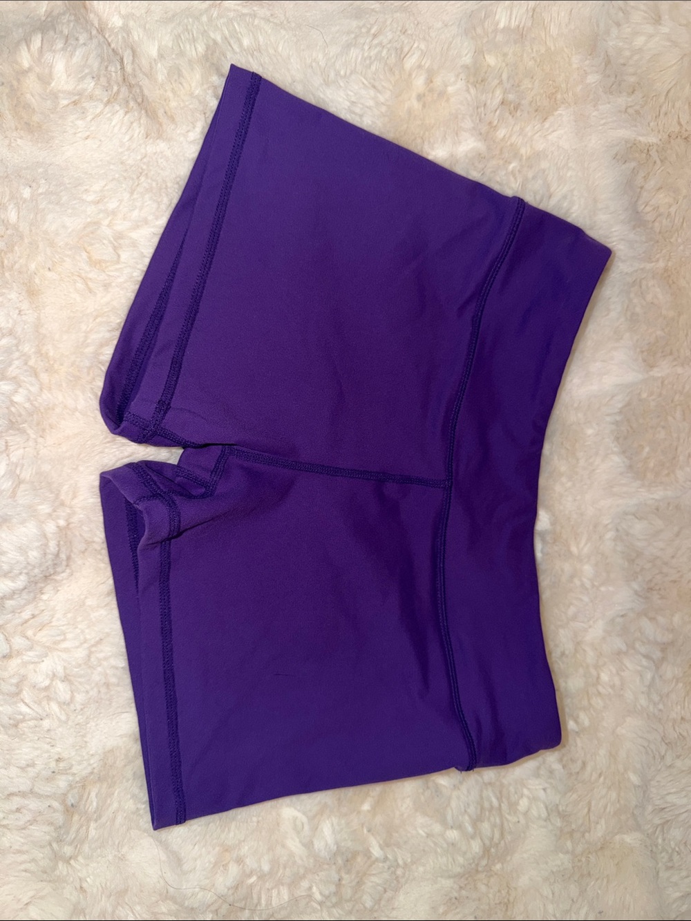 Women's Seamless Purple  mini boyshorts - Comfort Fit